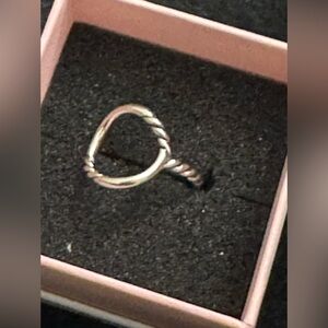 Sterling Silver Twisted Ring